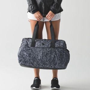 Lululemon All Day Duffel Gym Bag (Reflective Splatter)